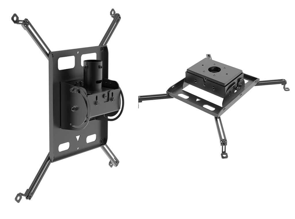 Soporte Universal de Techo para Proyector, Soporta 56.7 Kg.