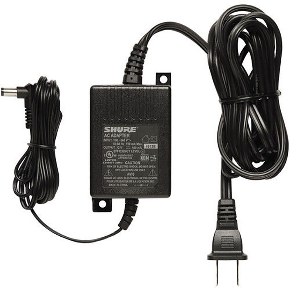 Fuente de Alimentación de Repuesto Shure PS24US Receptor Inalámbrico SLX4, PGX4 o BLX4