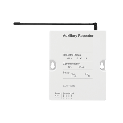 LUTRON RR-AUX-REP-WH Repetidor Auxiliar para controRR-AUX-REP-WHlador principal RRMAINREP 120V