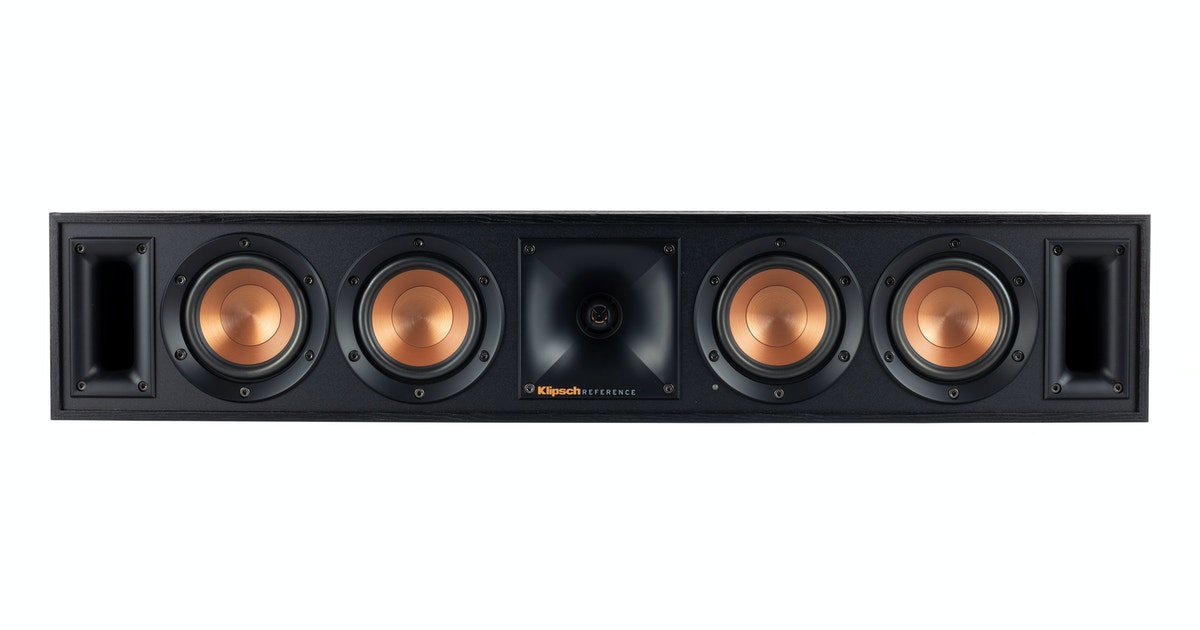 KLIPSCH RW-34C Altavoz central inalámbrico con 4 woofers de 3.5 pulgadas y 160W