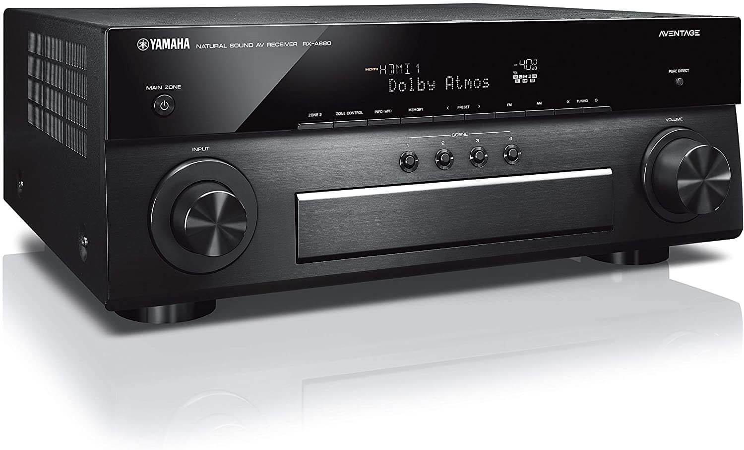 YAMAHA RXA880 Receptor Av Aventage 7.2 Ch 100W  WiFi, Bluetooth,Music Cast