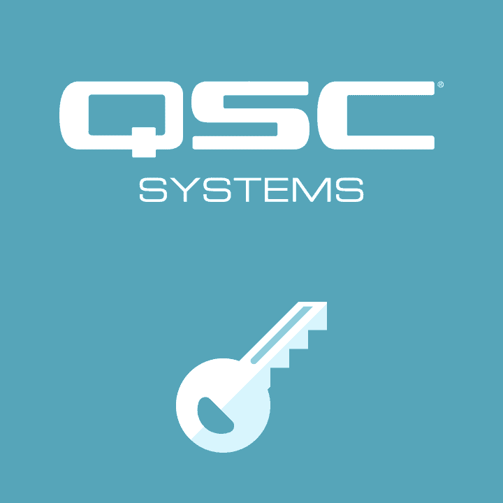 QSC SL-QSE-110-P Licencia para Control de Terceros y Automatización