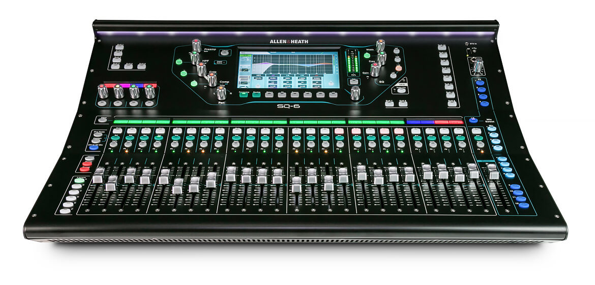 ALLEN&HEATH SQ-6 Mezclador digital de 48 canales / 36 buses