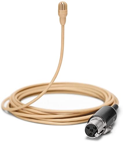 Shure TL47T/O-MTQG-A Micrófono lavalier subminiatura con accesorios color bronceado