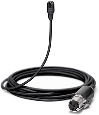 Shure TL47B/O-MTQG-A Micrófono lavalier subminiatura con accesorios color negro