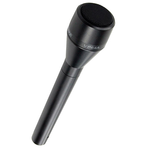 SHURE VP64A Micrófono ENG dinámico portátil omnidireccional