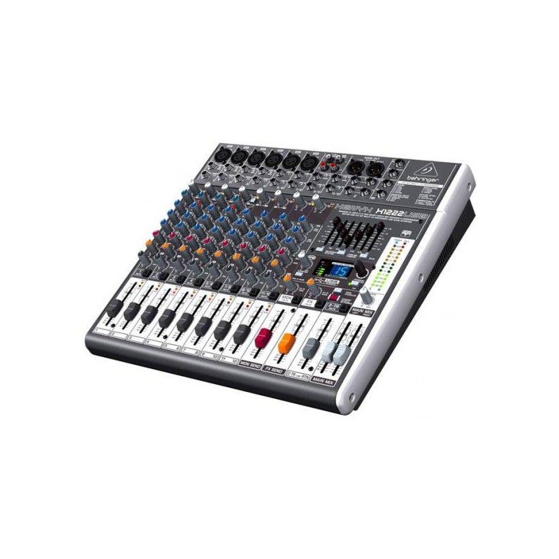 Behringer X1222USB Mezcladora analoga de 12 canales