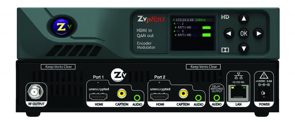 Zeevee Zvpro-810 Codificador De Video Hd Entrada De Video Hdmi