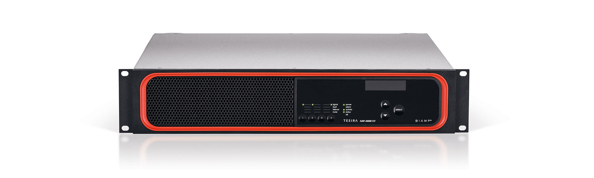 Biamp Tesira AMP-4300R CV Amplificador Digital En Red AVB