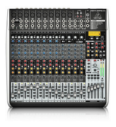 Behringer QX2442USB Mezcladora De 24 Canales Con Efectos