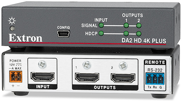 Extron DA6 HD 4K PLUS Amplificador HDMI