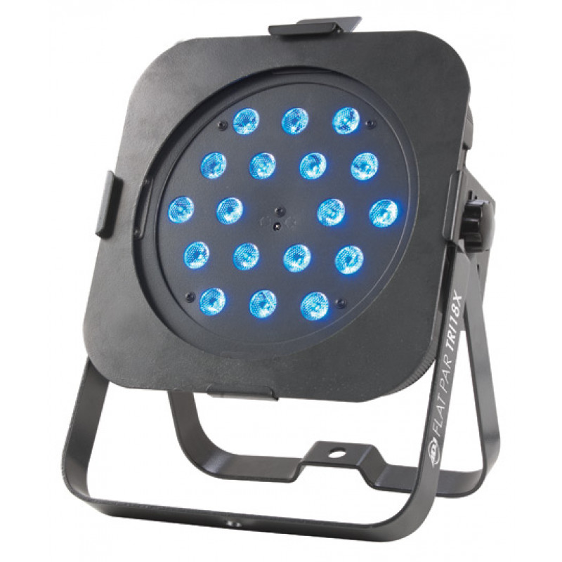 ADJ FLAT PAR TRI18XS Luminaria tipo par de 18 Leds de 3W RGB