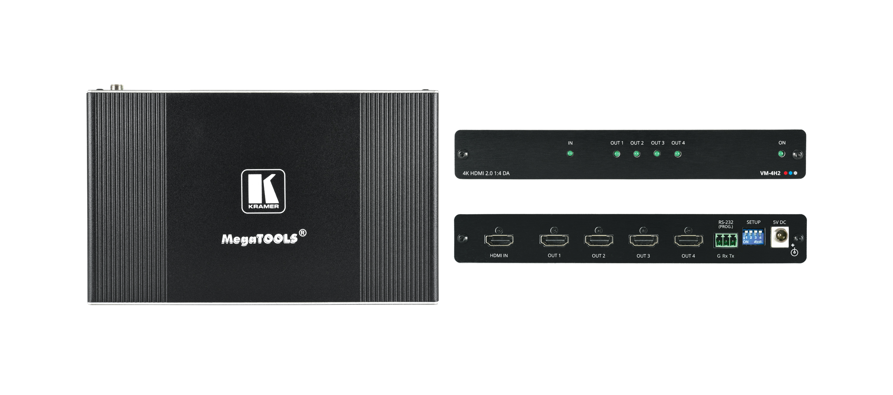 Kramer VM-4H2 Distribuidor amplificador HDMI 1:4 4K HDR