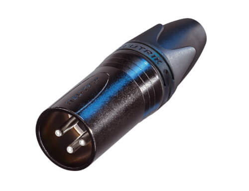 Neutrik NC3MXX-BAG Conector XLR de 3 Polos Macho