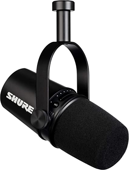 Shure MV7-K Micrófono Para Podcast