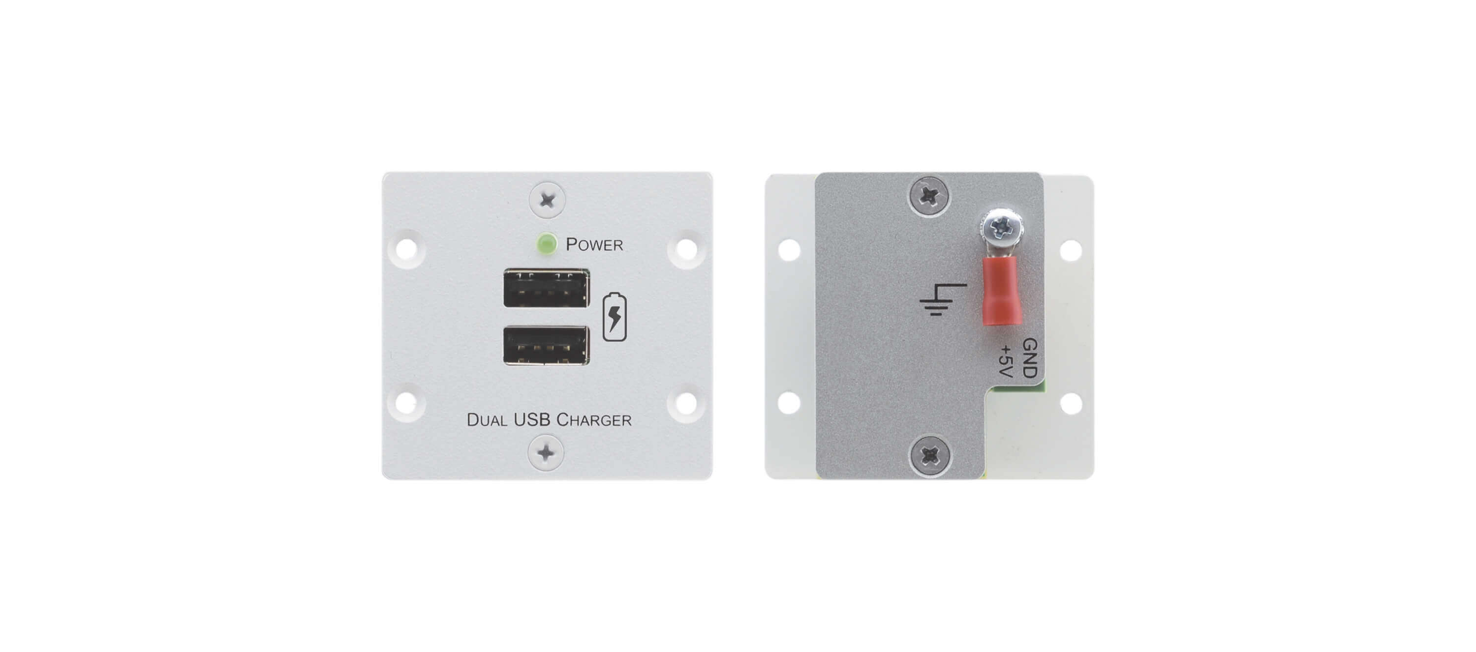 Wall Plate de Inserción ? Cargador con Doble USB